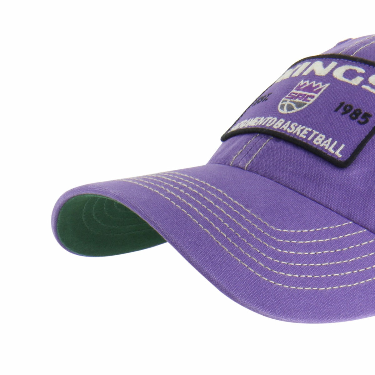 Sacramento Kings '47 Wabash Patch Clean Up Adjustable Hat - Purple/Tan online