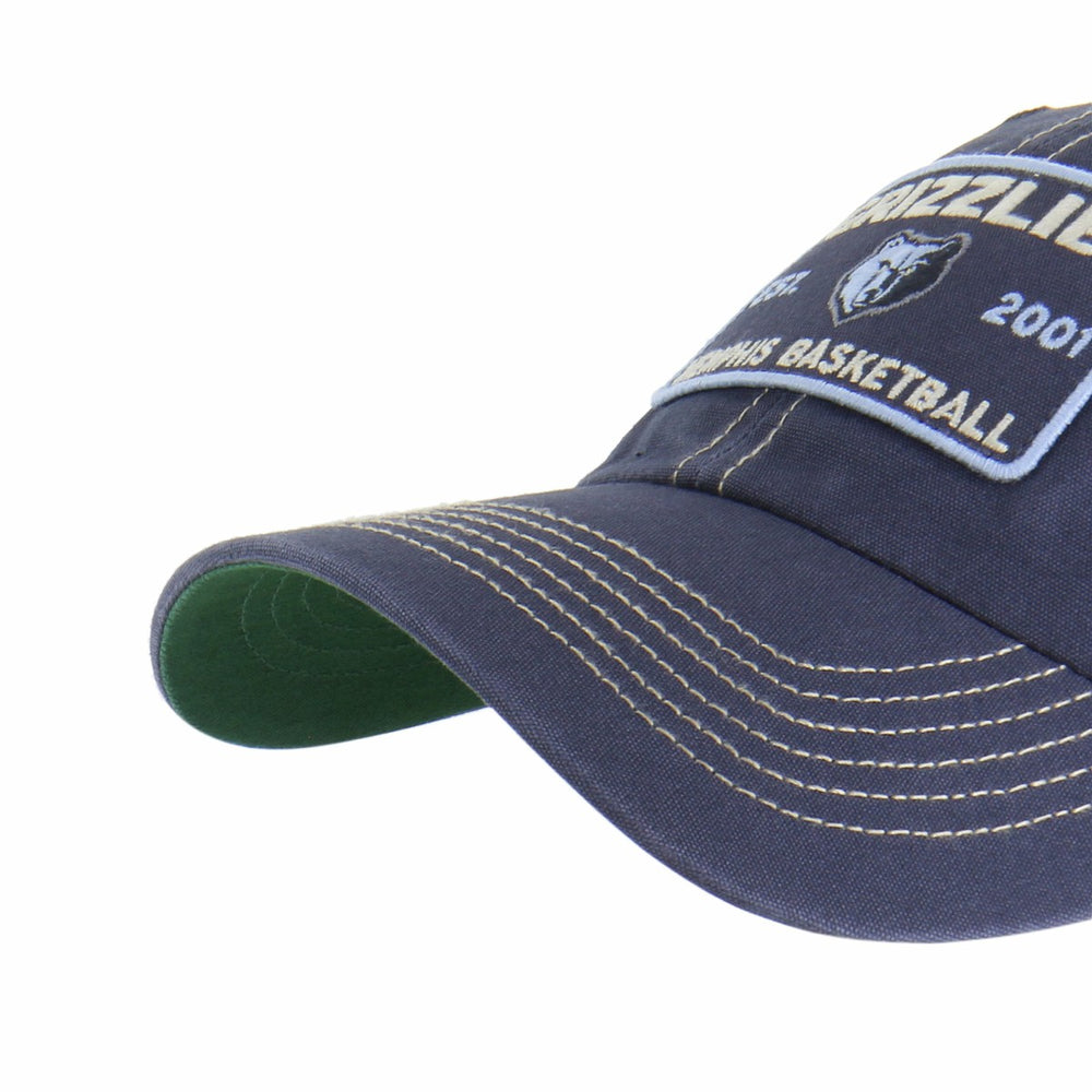 Memphis Grizzlies '47 Wabash Patch Clean Up Adjustable Hat - Navy/Tan for sale
