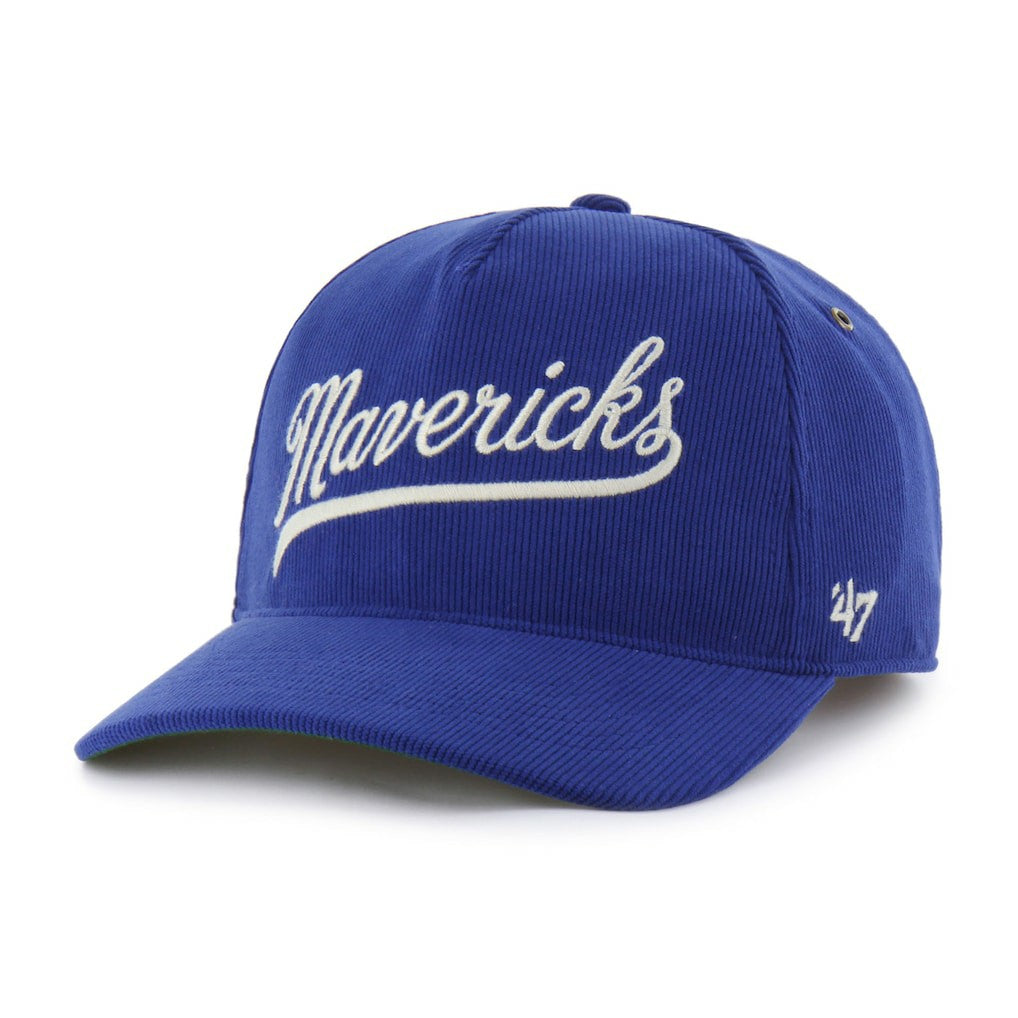Dallas Mavericks '47 Golden Age Relaxed Corduroy Hitch Adjustable Hat sale - Royal outlet