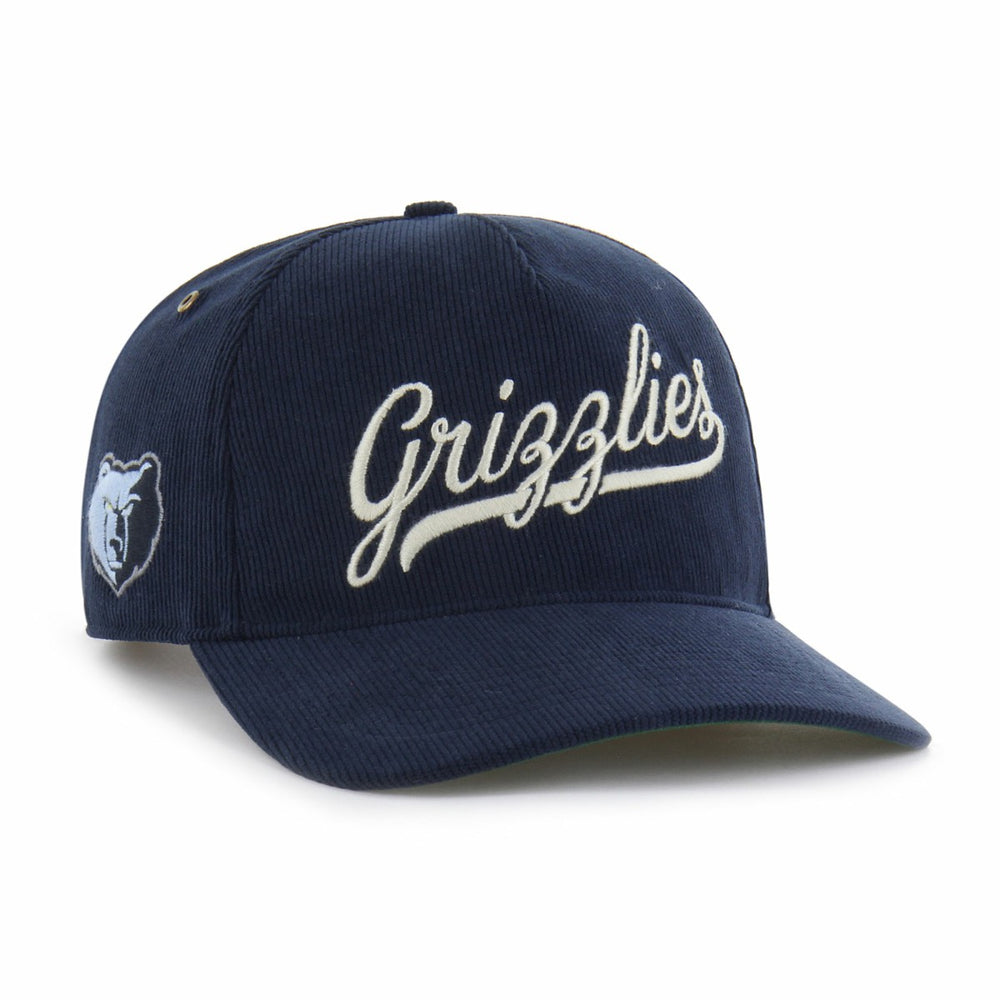 Memphis Grizzlies '47 Golden Age Relaxed Corduroy Hitch Adjustable Hat - Navy outlet