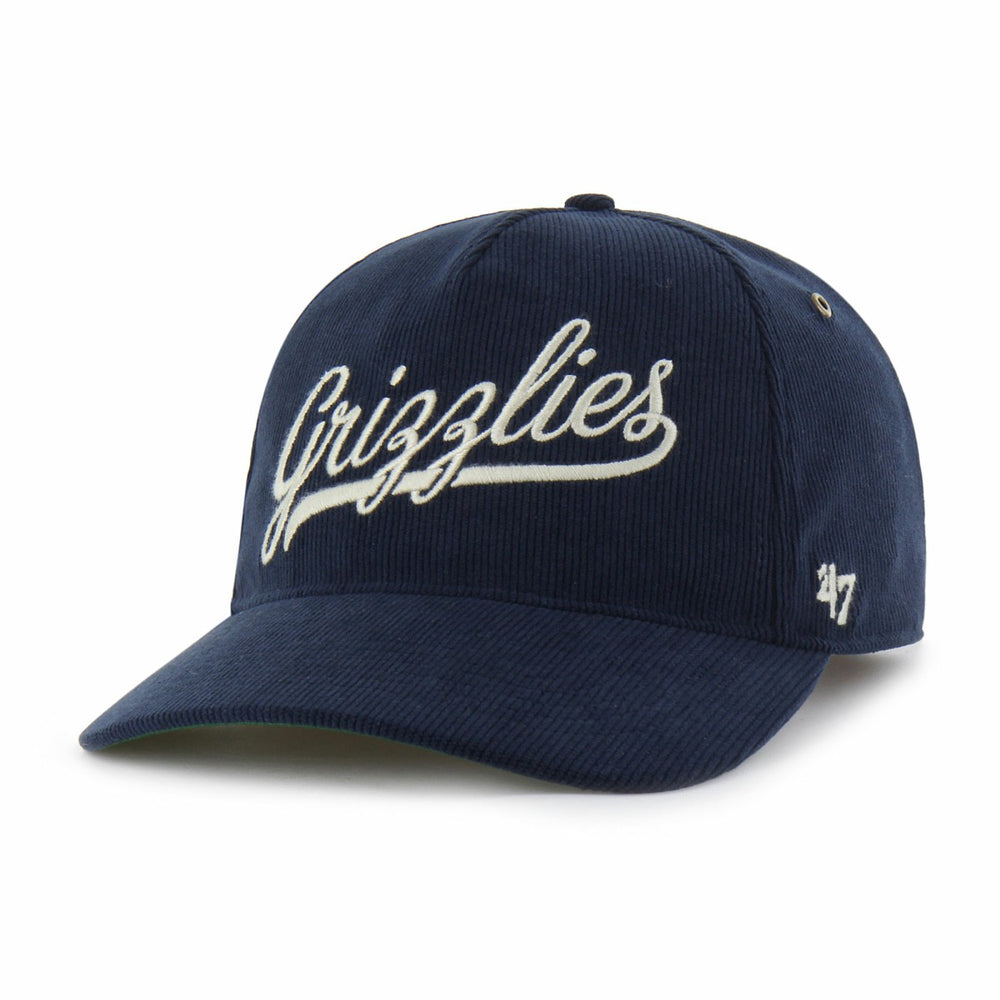 Memphis Grizzlies '47 Golden Age Relaxed Corduroy Hitch Adjustable Hat - Navy outlet