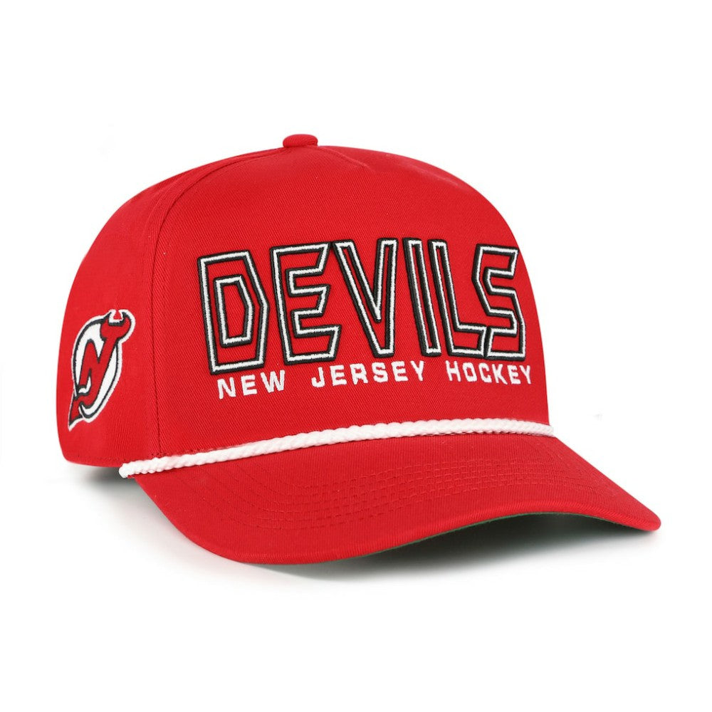 New Jersey Devils '47 Byline Hitch Adjustable Hat - Red Jerseys
