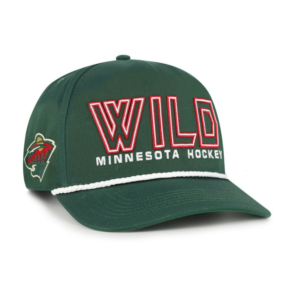 Minnesota Wild '47 Byline Hitch Adjustable Hat - Green Hats
