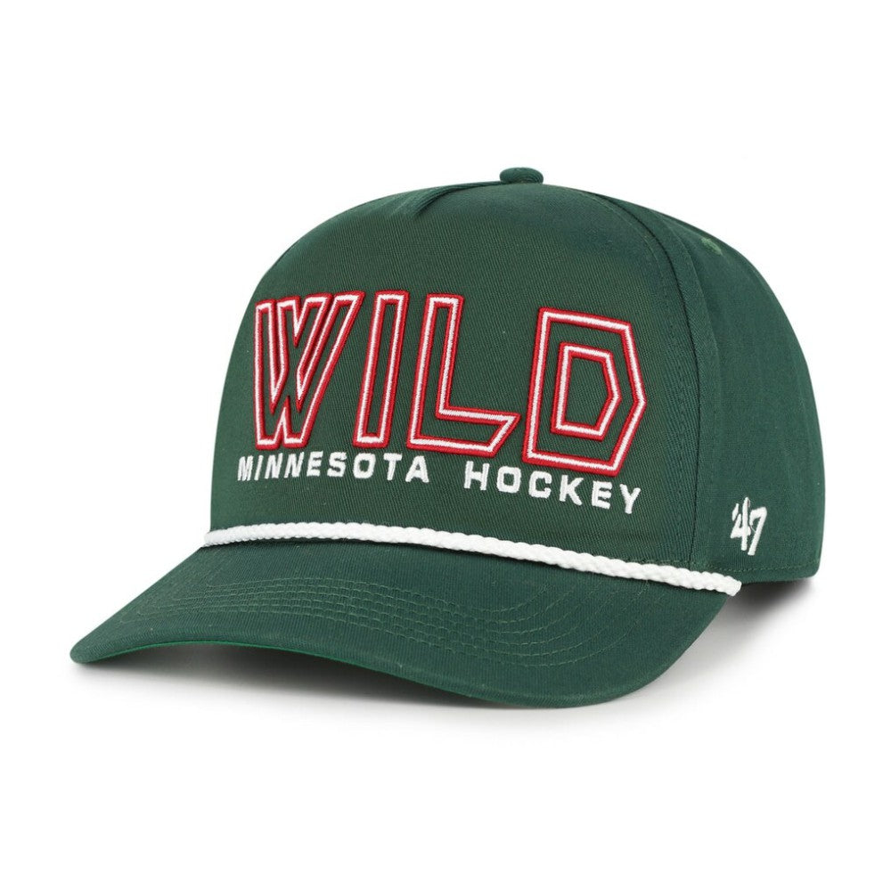 Minnesota Wild '47 Byline Hitch Adjustable Hat - Green Hats