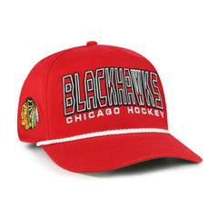 Chicago Blackhawks '47 Byline Hitch Adjustable Hat - Red Hats