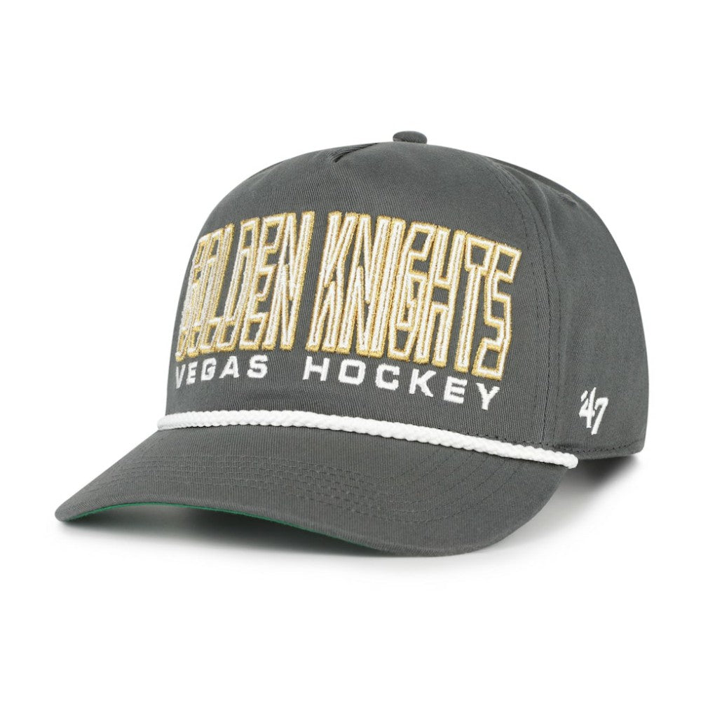 Vegas Golden Knights '47 Byline Hitch Adjustable Hat - Charcoal Hats