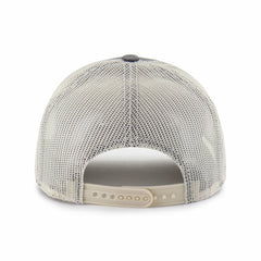 Chicago Blackhawks '47 Canteen Pigment Dyed Patch Trucker Adjustable Hat - Charcoal Hats