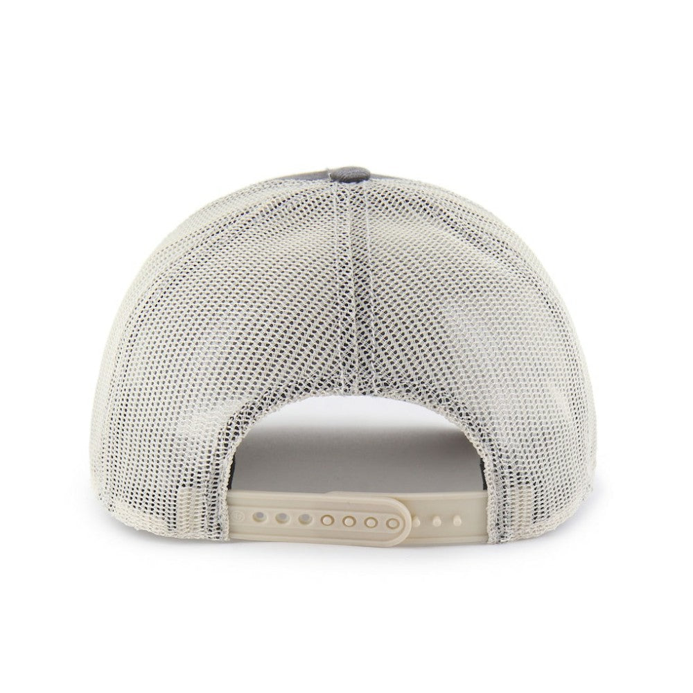 Pittsburgh Penguins '47 Canteen Pigment Dyed Patch Trucker Adjustable Hat - Charcoal Hats