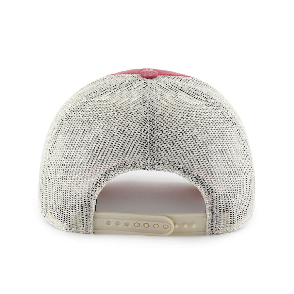 Washington Capitals '47 Canteen Pigment Dyed Patch Trucker Adjustable Hat - Red Hats