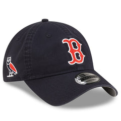 Boston Red Sox OVO x Washed 9TWENTY Adjustable Hat Navy