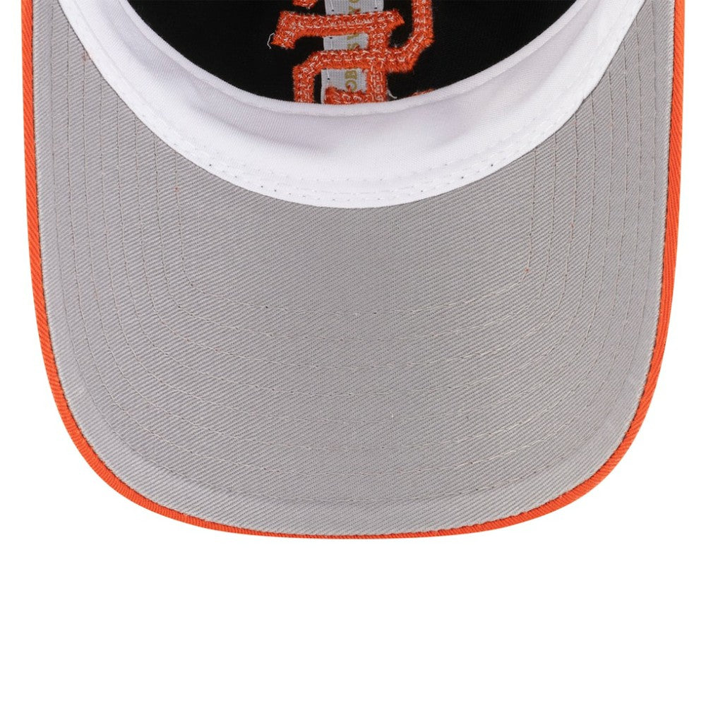 San Francisco Giants OVO x Washed 9TWENTY Adjustable Hat Black/Orange