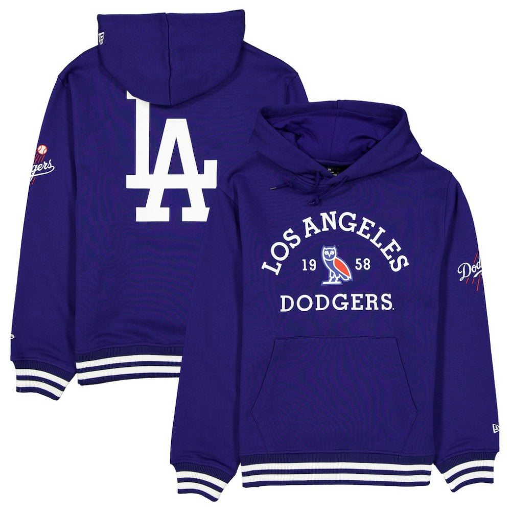 Los Angeles Dodgers OVO x Heavyweight Fleece Hoodie Royal