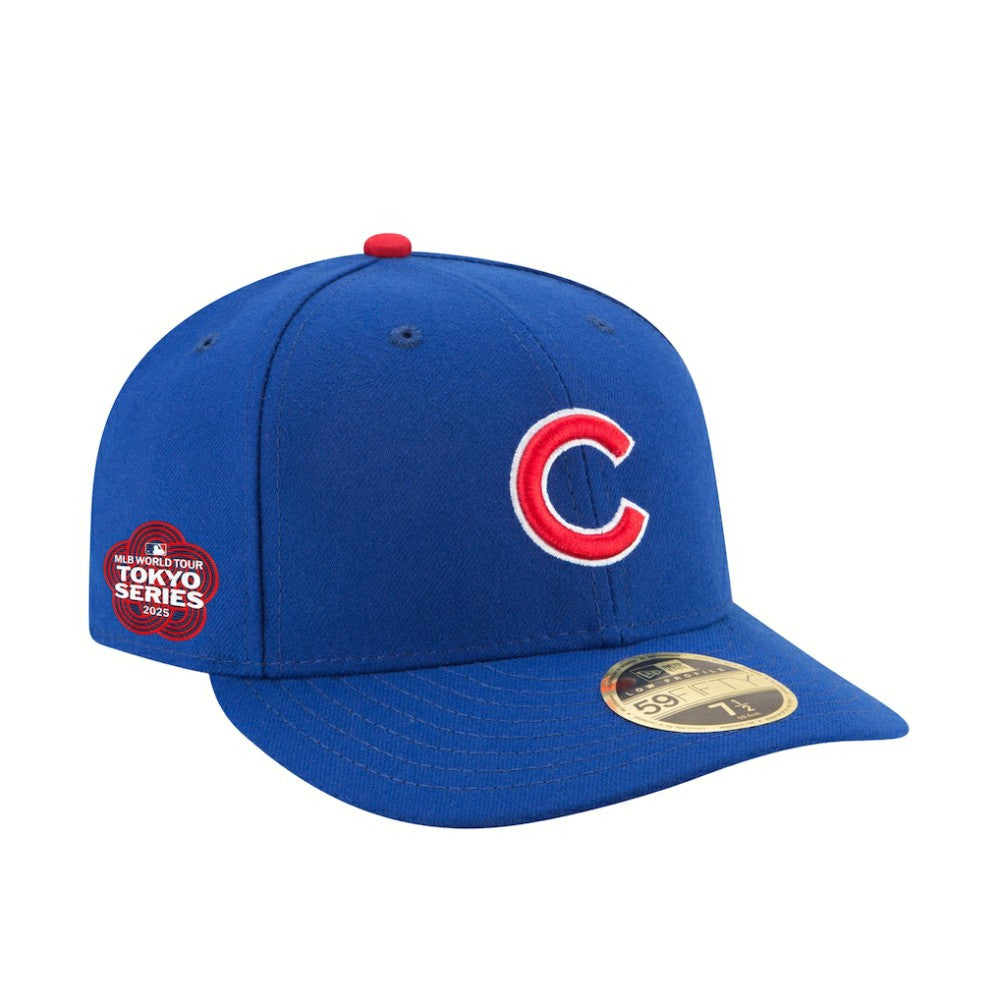 Chicago Cubs 2025 MLB World Tour: Tokyo Series Side Patch Low Profile 59FIFTY Fitted Hat Royal