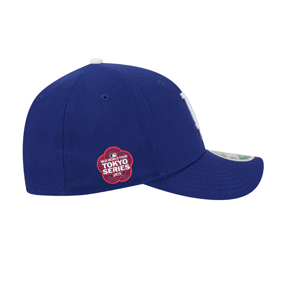 Los Angeles Dodgers 2025 MLB World Tour: Tokyo Series Side Patch 9FORTY M-Crown Adjustable Hat Royal