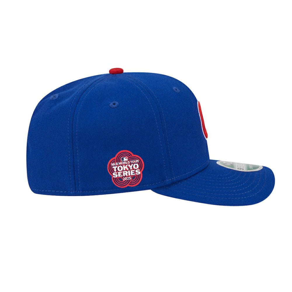 Chicago Cubs 2025 MLB World Tour: Tokyo Series Side Patch 9SEVENTY Stretch-Snap Hat Royal
