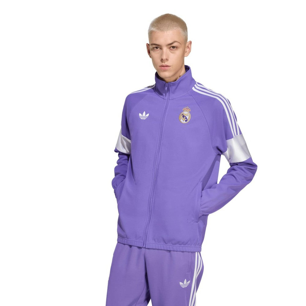 Real Madrid Lifestyler Full-Zip Track Jacket - Purple discount