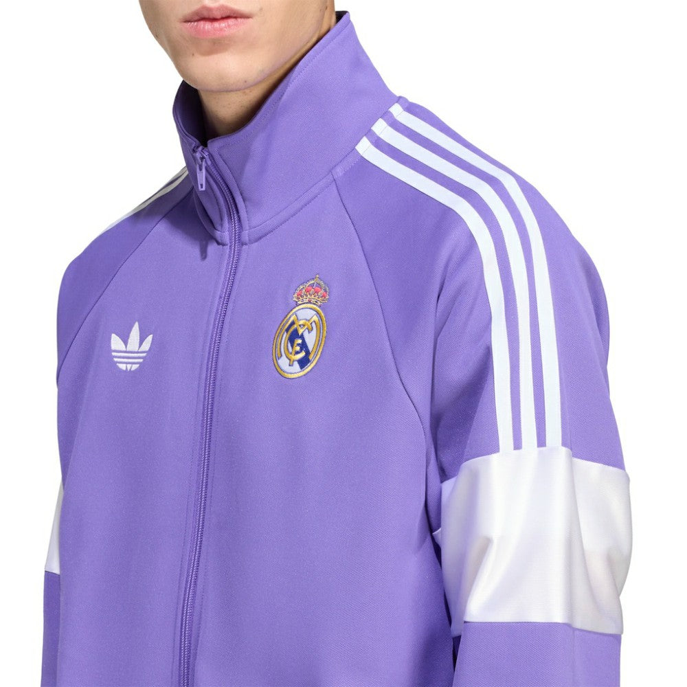 Real Madrid Lifestyler Full-Zip Track Jacket - Purple discount