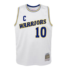 Tim Hardaway Golden State Warriors Youth 1990-91 Hardwood Classics Swingman Throwback Home Jersey sale - White on sale