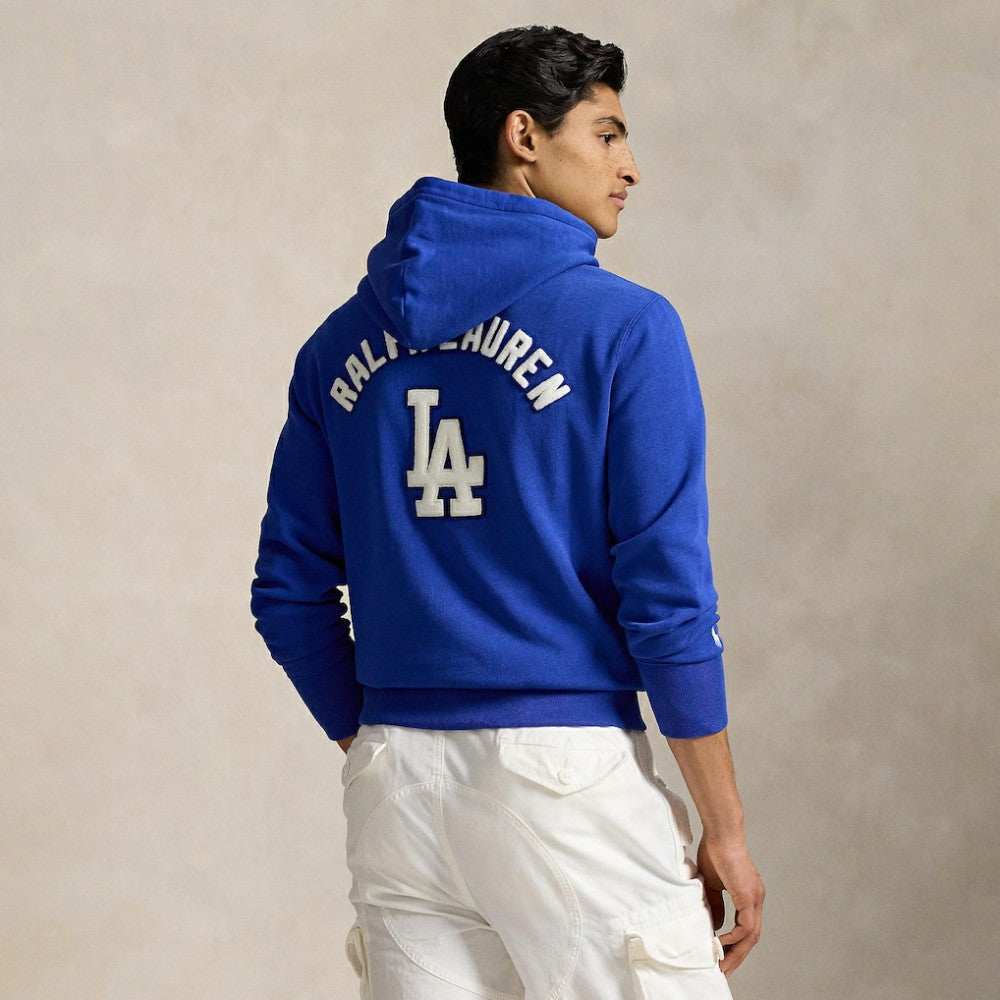 Dodgers Polo Ralph Lauren Fleece Hoodie Royal