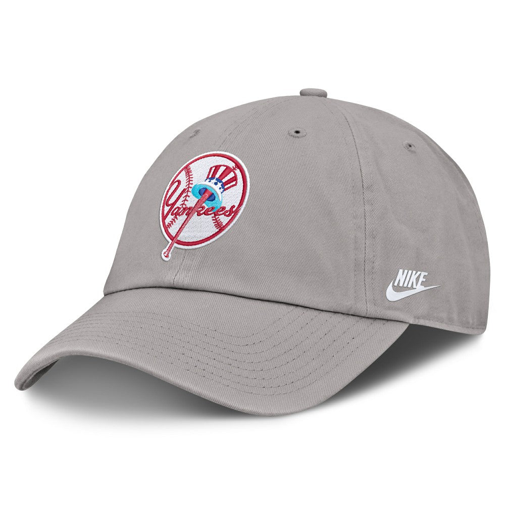 New York Yankees Cooperstown Collection Club Adjustable Hat Gray