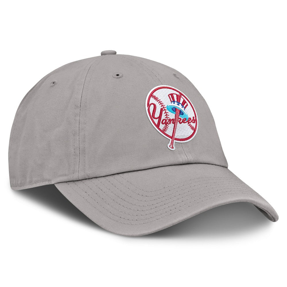 New York Yankees Cooperstown Collection Club Adjustable Hat Gray
