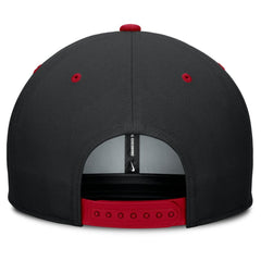 Cincinnati Reds Cooperstown Collection Pro Dri-FIT Snapback Hat Black/Red