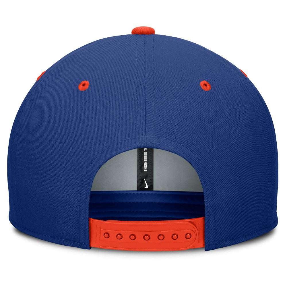 New York Mets Cooperstown Collection Pro Dri-FIT Snapback Hat Royal/Orange
