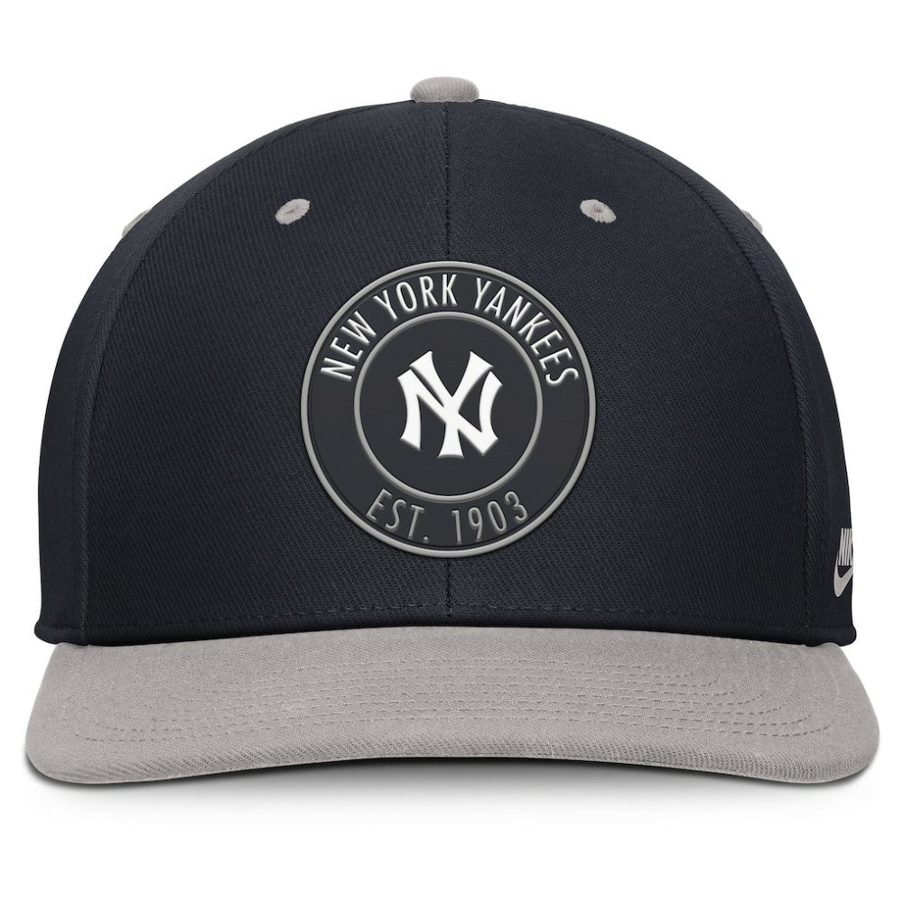 New York Yankees Cooperstown Collection Pro Dri-FIT Snapback Hat Navy/Gray