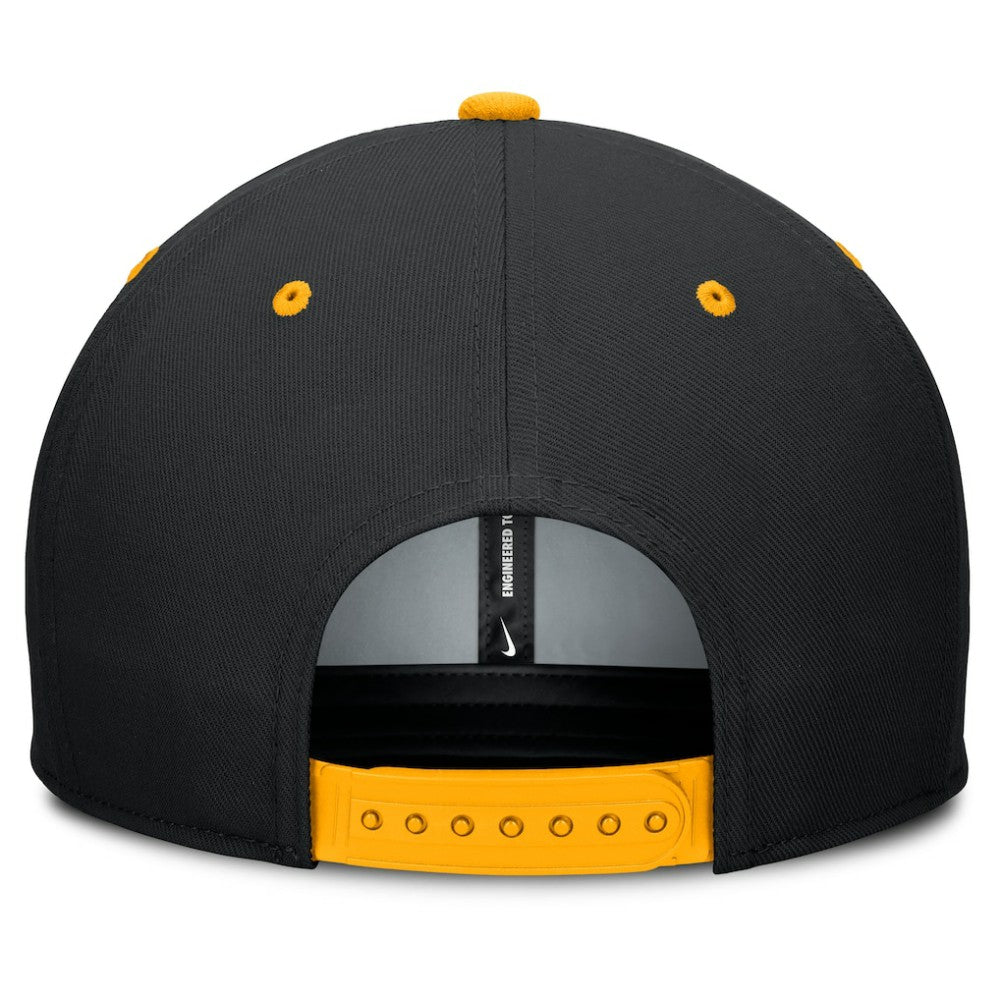 Pittsburgh Pirates Cooperstown Collection Pro Dri-FIT Snapback Hat Black/Gold