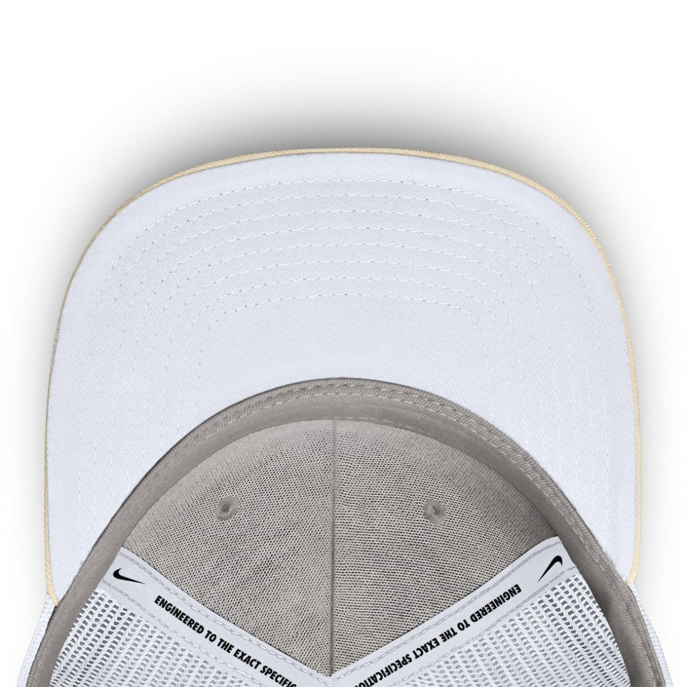 New York Yankees Cooperstown Collection Dri-FIT Rise Trucker Adjustable Hat Natural