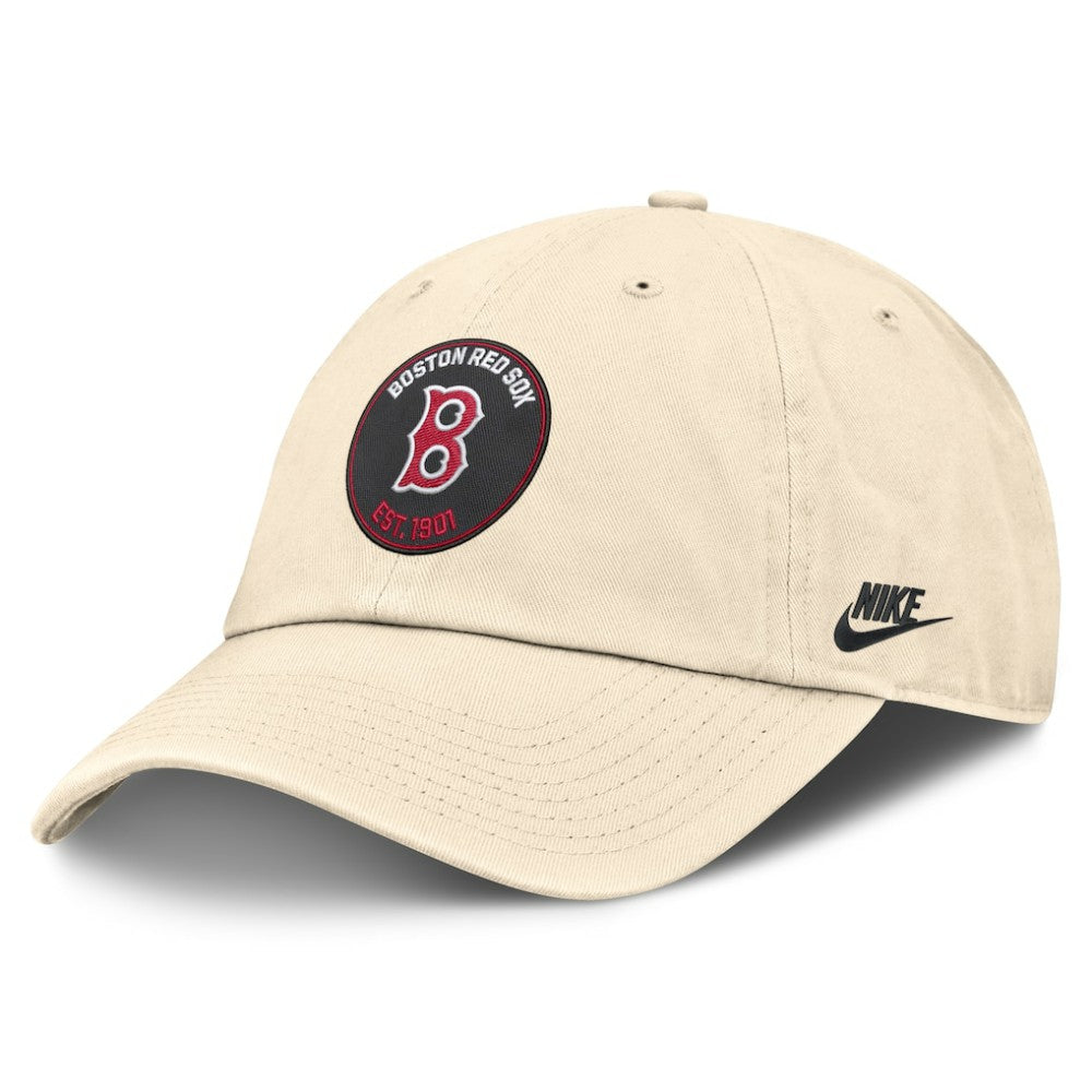 Boston Red Sox Cooperstown Collection Club Adjustable Hat Natural
