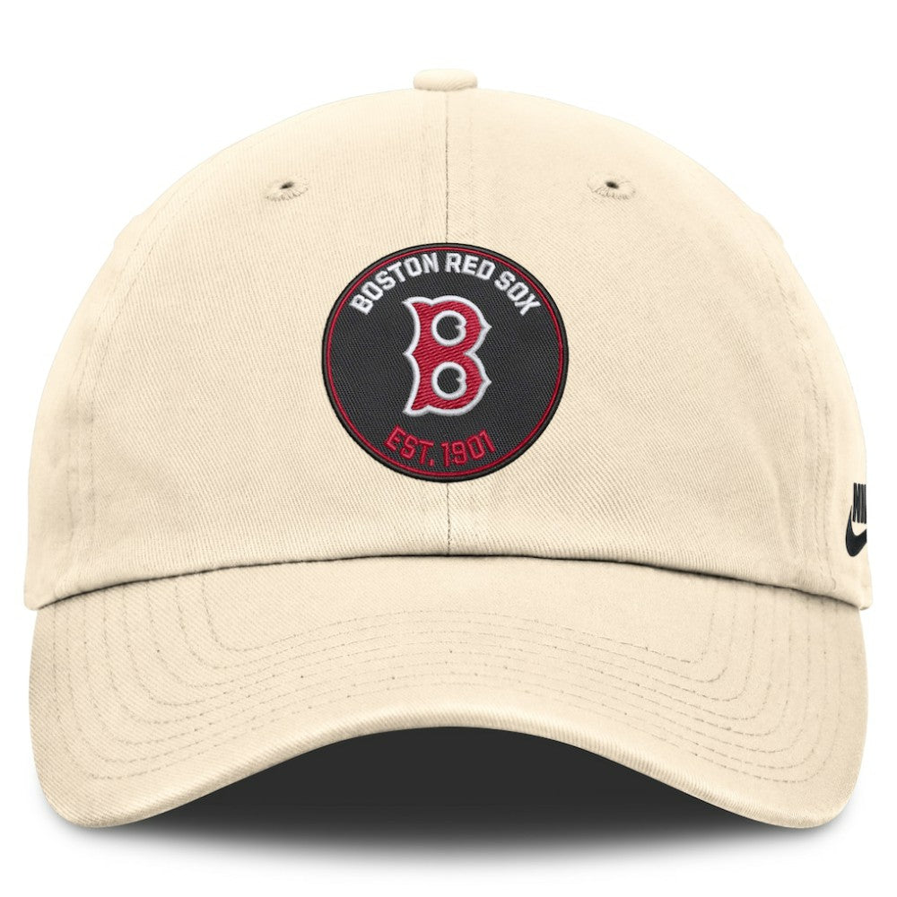 Boston Red Sox Cooperstown Collection Club Adjustable Hat Natural