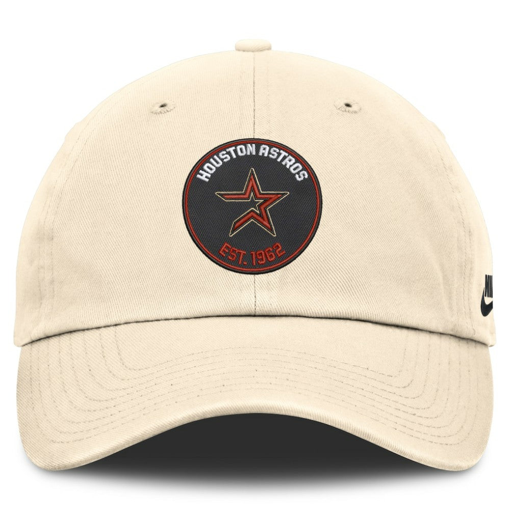 Houston Astros Cooperstown Collection Club Adjustable Hat Natural