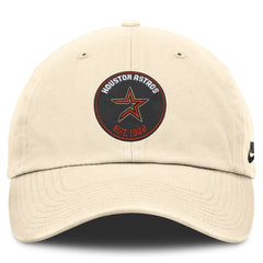 Houston Astros Cooperstown Collection Club Adjustable Hat Natural