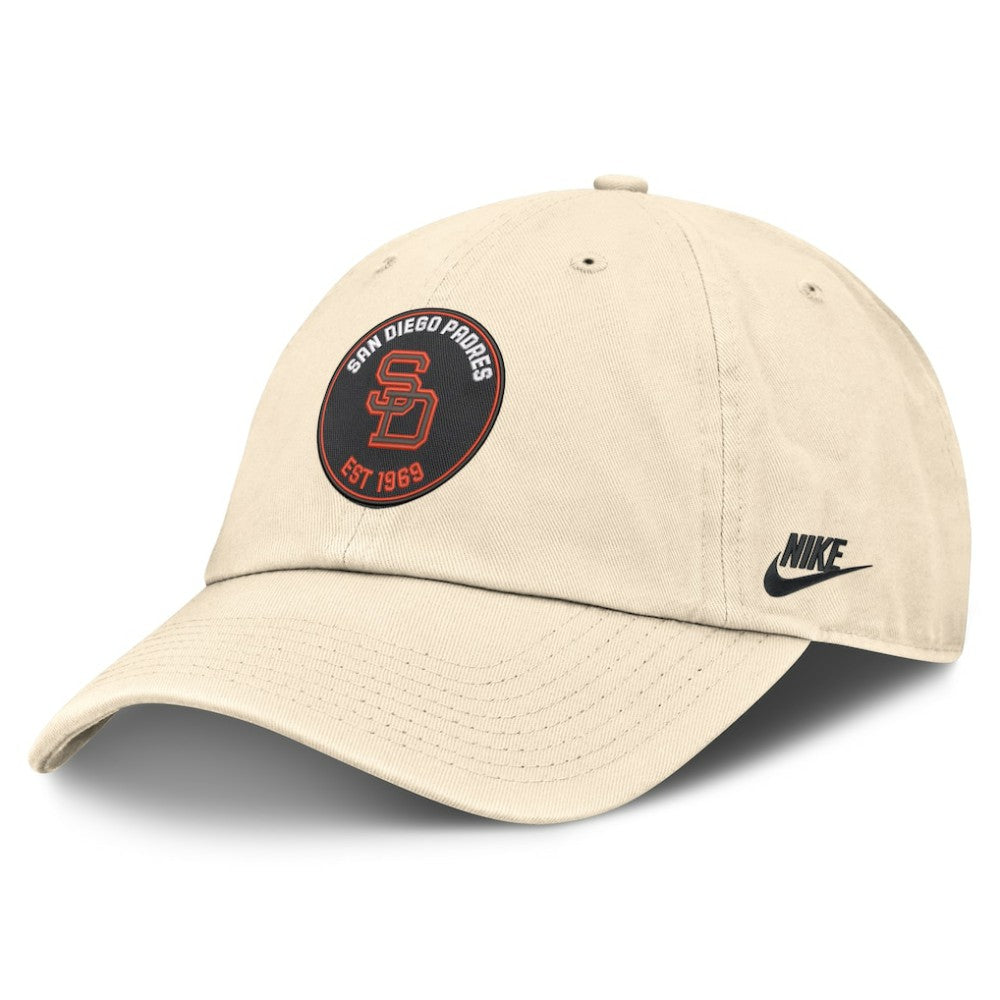 San Diego Padres Cooperstown Collection Club Adjustable Hat Natural