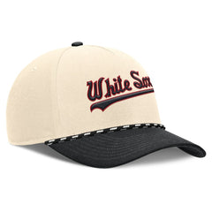 Chicago White Sox Cooperstown Collection Rise Adjustable Hat Natural/Black