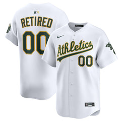 Athletics Home Limited Pick-A-Player Retired Roster Jersey White