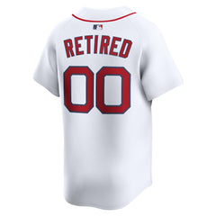 Boston Red Sox Home Limited Pick-A-Player Retired Roster Jersey White