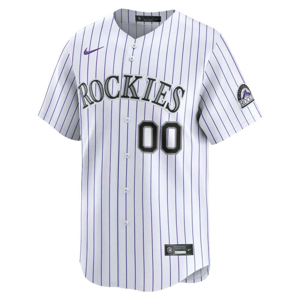 Colorado Rockies Home Limited Pick-A-Player Retired Roster Jersey White