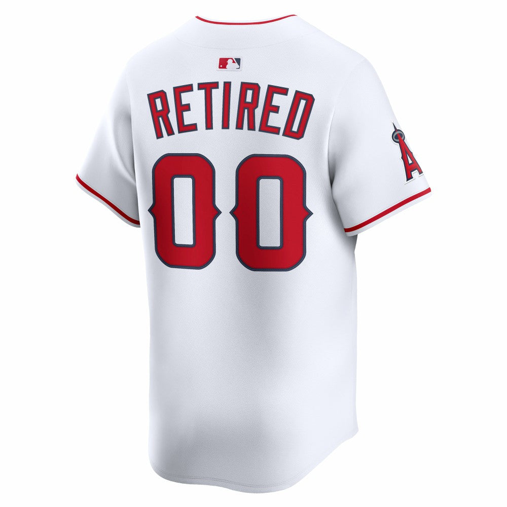 Los Angeles Angels Home Limited Pick-A-Player Retired Roster Jersey White