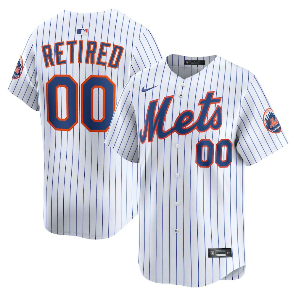 New York Mets Home Limited Pick-A-Player Retired Roster Jersey White