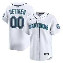 Seattle Mariners Home Limited Pick-A-Player Retired Roster Jersey White