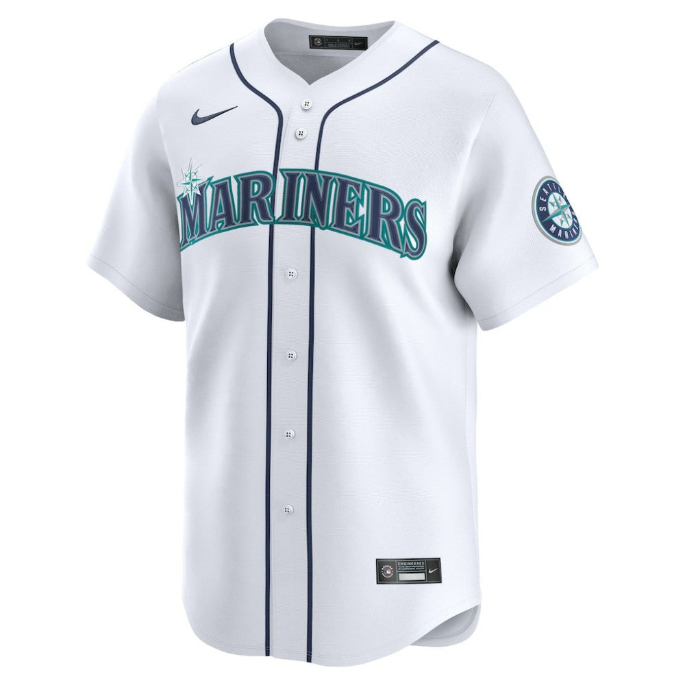 Seattle Mariners Home Limited Pick-A-Player Retired Roster Jersey White