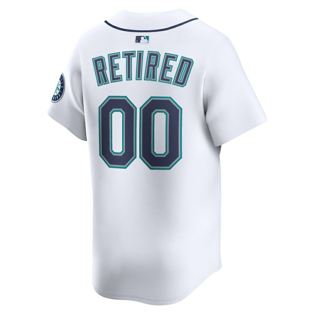 Seattle Mariners Home Limited Pick-A-Player Retired Roster Jersey White