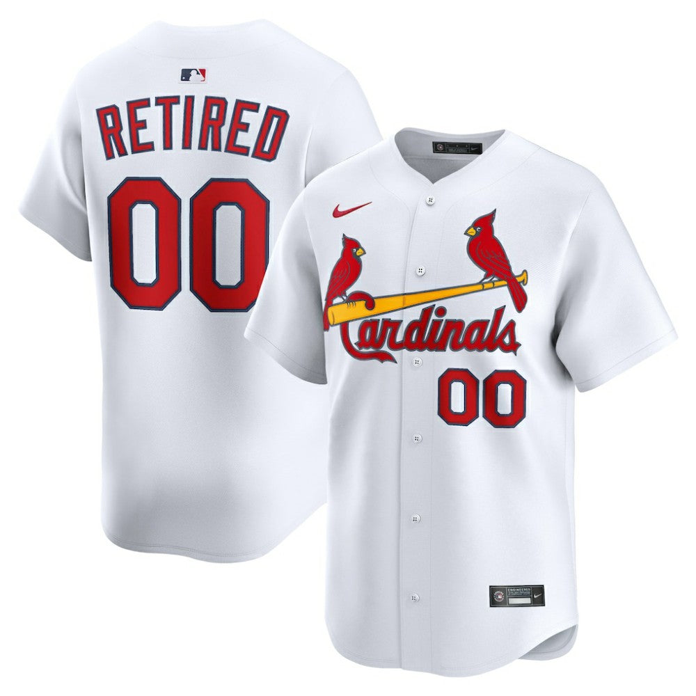 St. Louis Cardinals Home Limited Pick-A-Player Retired Roster Jersey White