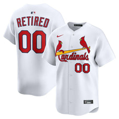 St. Louis Cardinals Home Limited Pick-A-Player Retired Roster Jersey White
