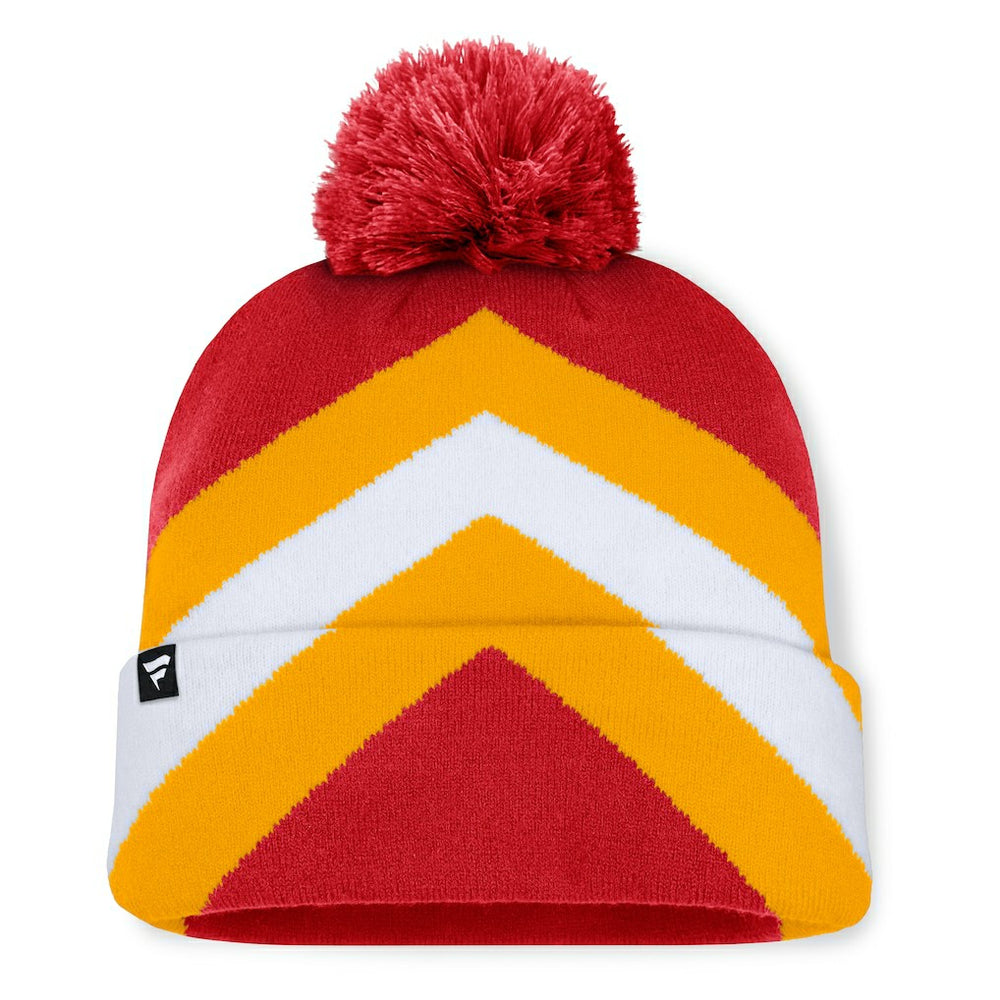 Kansas City Chiefs Women's Cornerback Cuffed Knit Hat with Pom - Red cheap