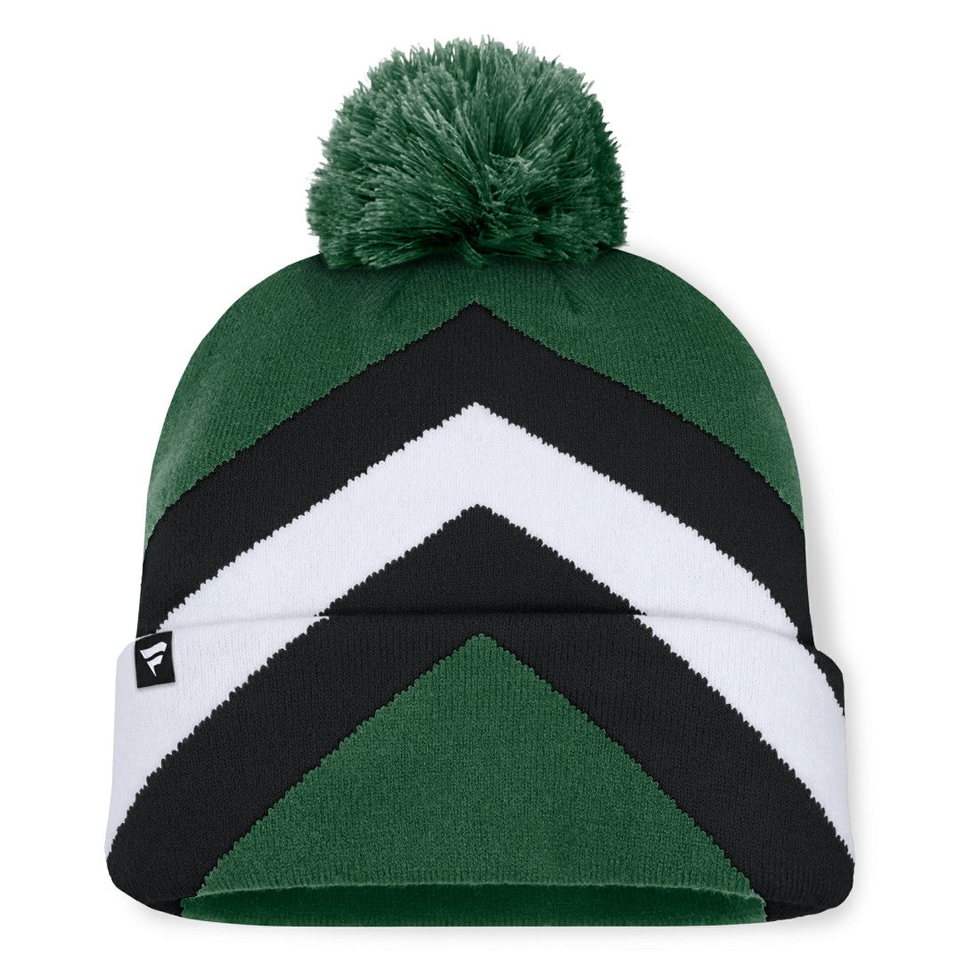 New York Jets Women's Cornerback Cuffed Knit Hat with Pom - Green for sale