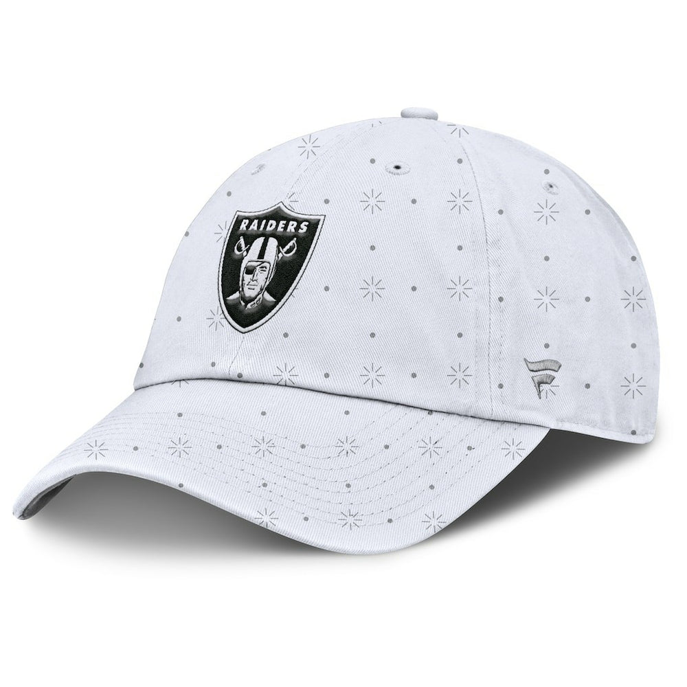 Las Vegas Raiders Women's Neutral Zone Adjustable Hat - White for sale