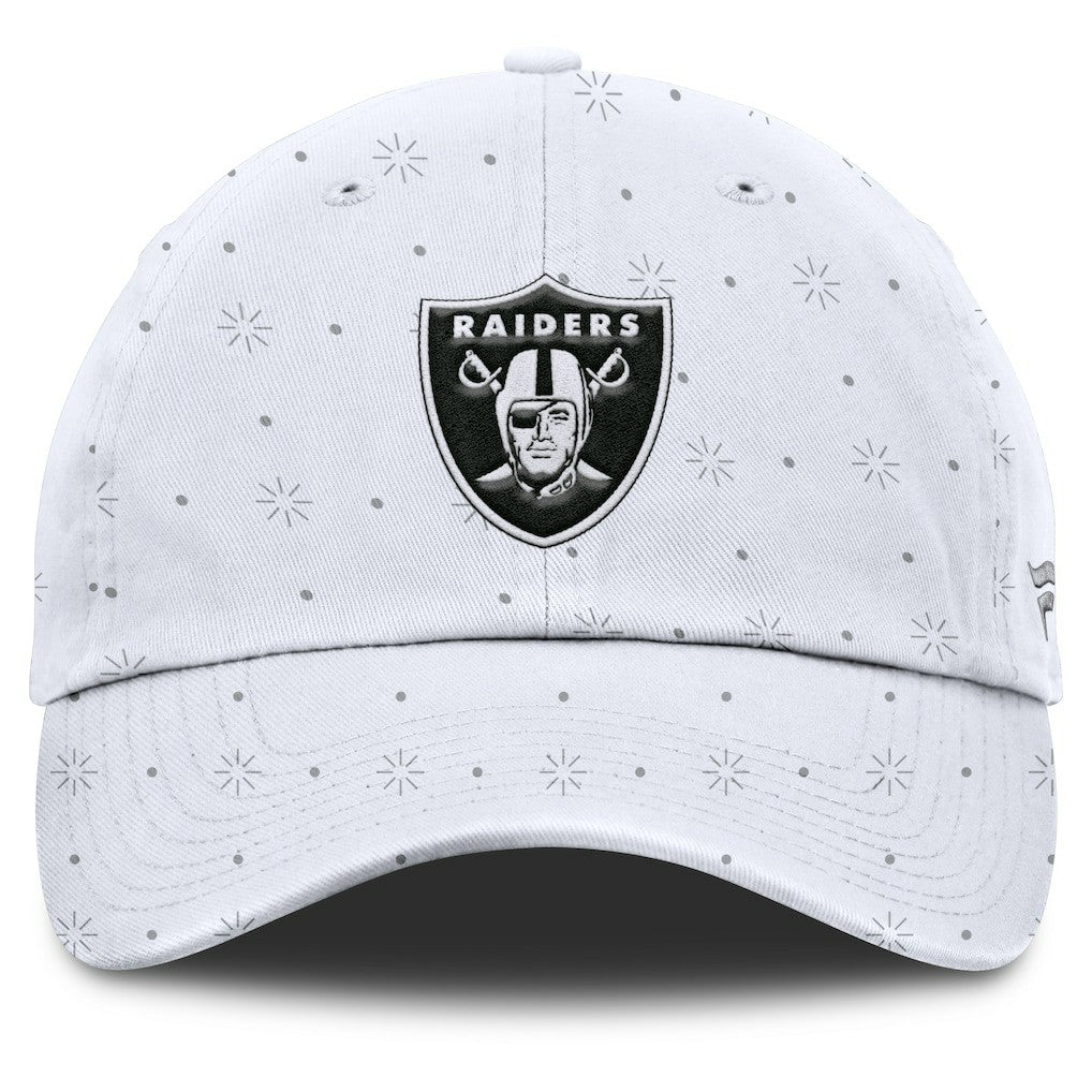 Las Vegas Raiders Women's Neutral Zone Adjustable Hat - White for sale